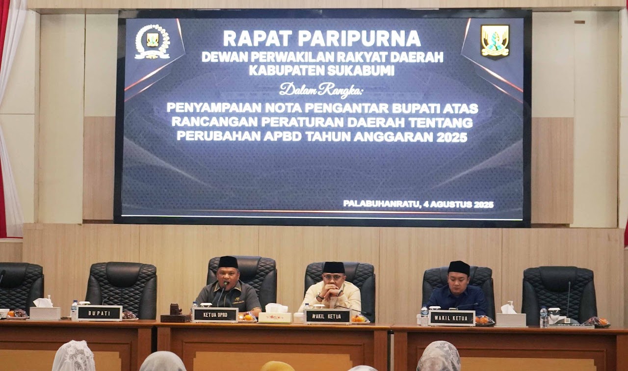 Paripurna DPRD Kabupaten Sukabumi Ke-28 Tahun Sidang 2025