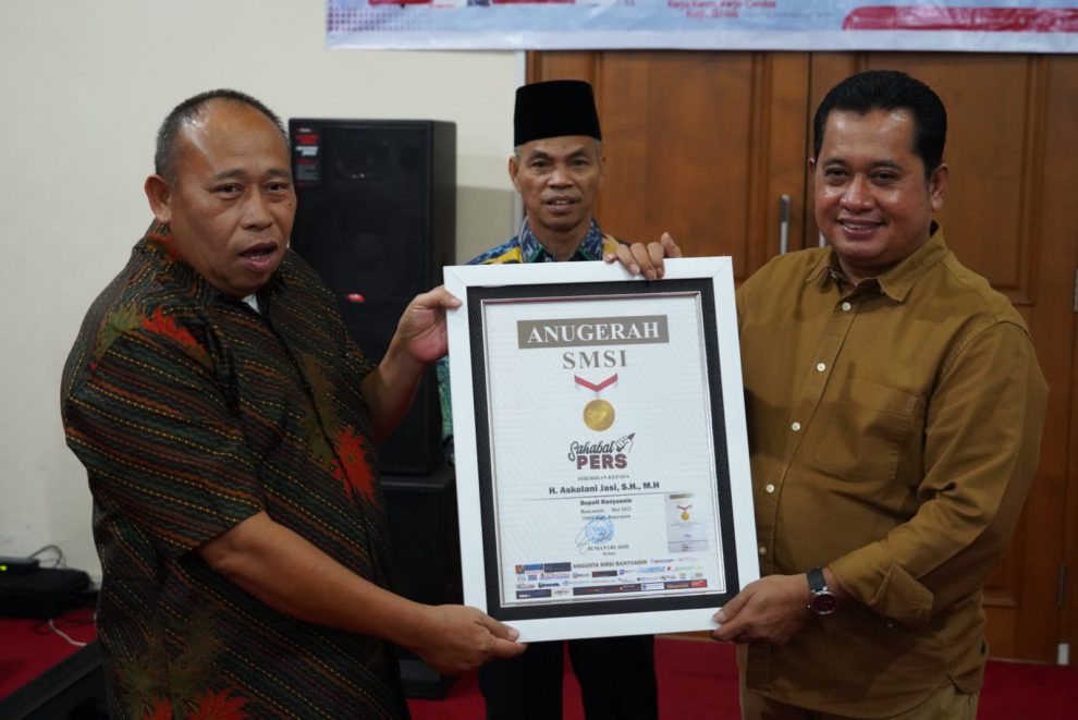 SMSI Kabupaten Banyuasin Nobatkan Bupati Banyuasin Sebagai Sahabat Pers