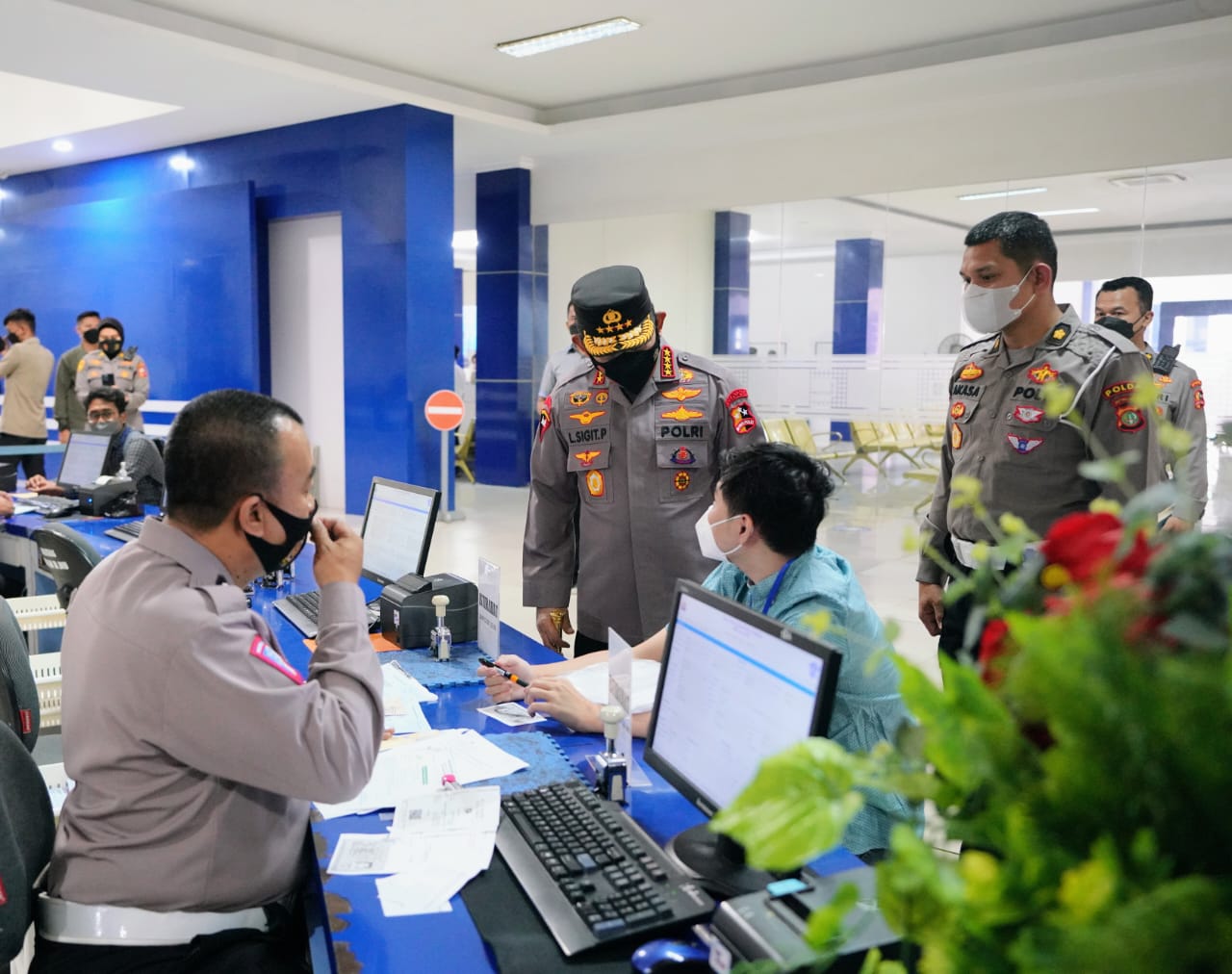 Kapolri Sidak Satpas SIM Polda Metro Jaya
