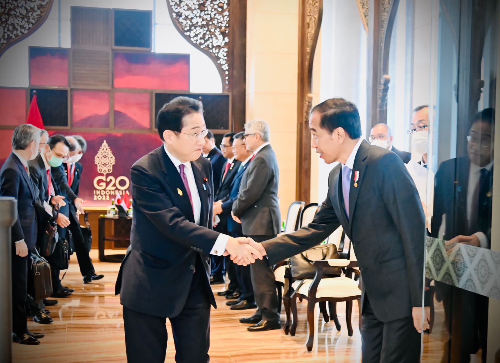 Presiden Jokowi Lakukan Pertemuan Bilateral dengan PM Jepang