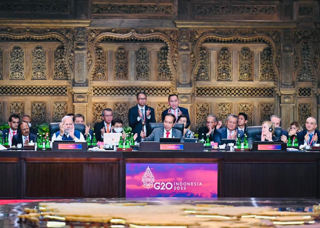Sesi Ketiga KTT G20, Presiden Jokowi Dorong Transformasi Digital Percepat Pemulihan Global
