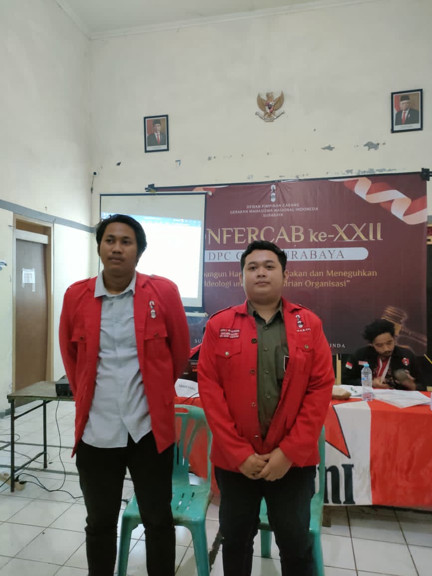 KONFERCAB XXII DPC GMNI SURABAYA MENGHASILKAN HARAPAN BARU UNTUK GMNI SE-SURABAYA