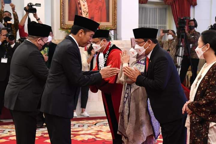 Presiden Jokowi Lantik Muhamad Mardiono sebagai Utusan Khusus Presiden