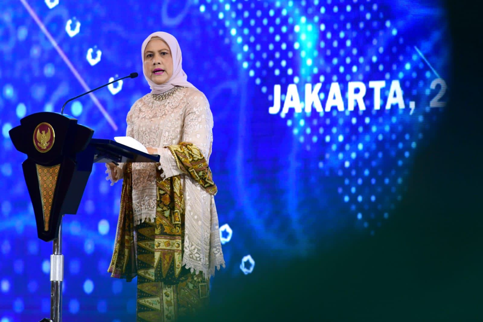 Ibu Iriana Buka Penyelenggaraan Rakornas TP PKK Tahun 2022