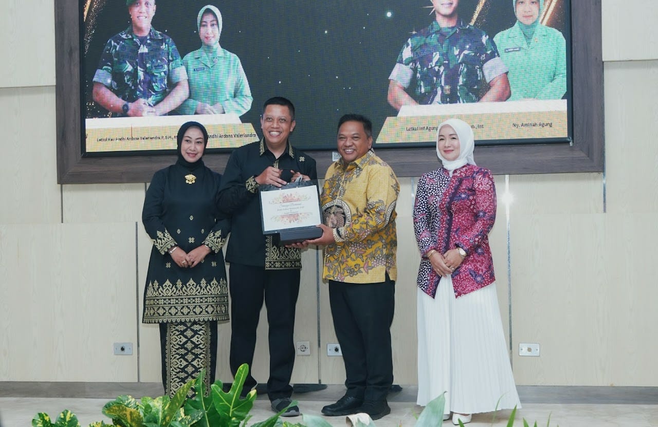 Ketua DPRD Hadiri Pisah Sambut Komandan Kodim 0622/Sukabumi 