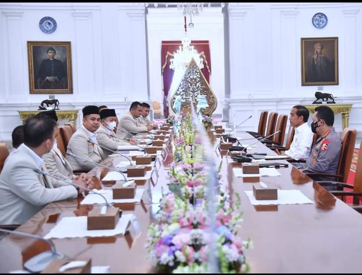 Presiden Jokowi Terima Kunjungan PP Pemuda Muhammadiyah