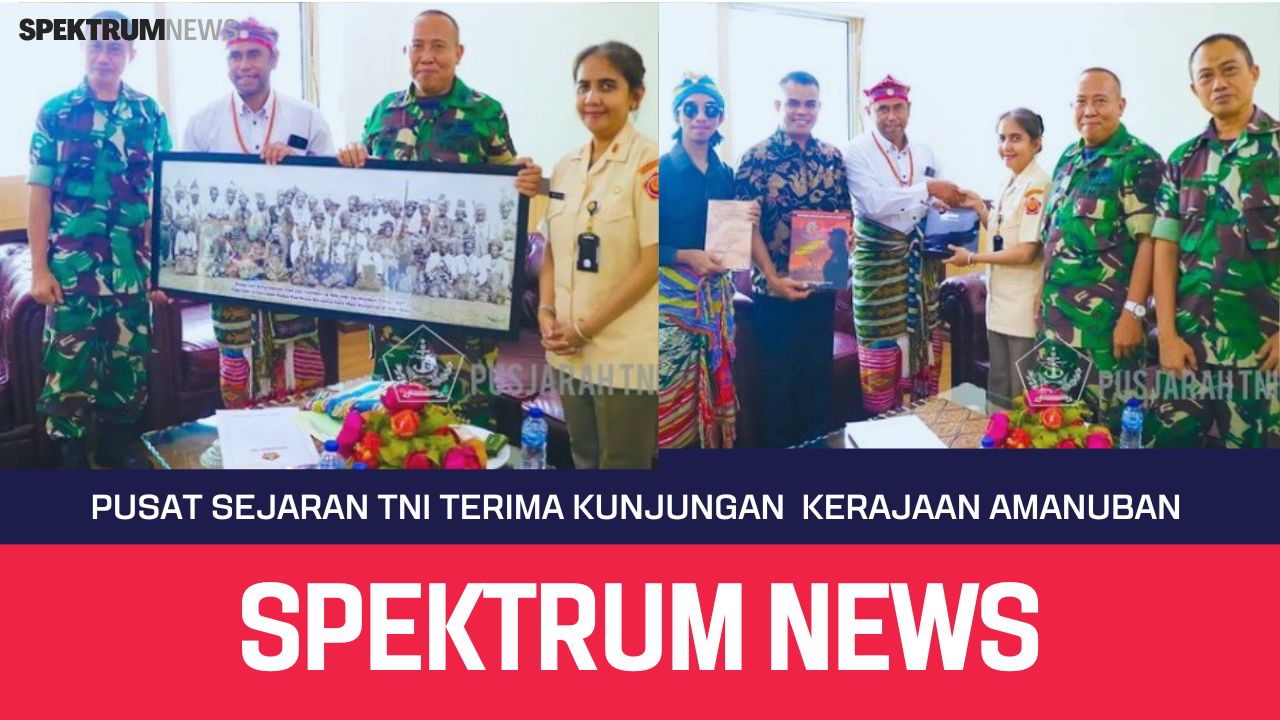 Pusat Sejarah TNI  Terima Kunjungan Perkumpulan Masyarakat Hukum Adat dan Budaya Amanuban. 