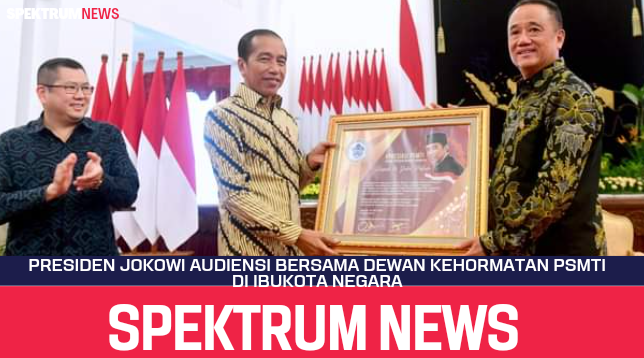 Presiden Jokowi Audiensi Bersama Dewan Kehormatan PSMTI Di Ibukota Negara