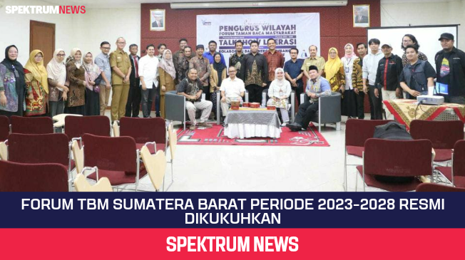 Forum TBM Sumatera Barat Periode 2023-2028 Resmi Dikukuhkan
