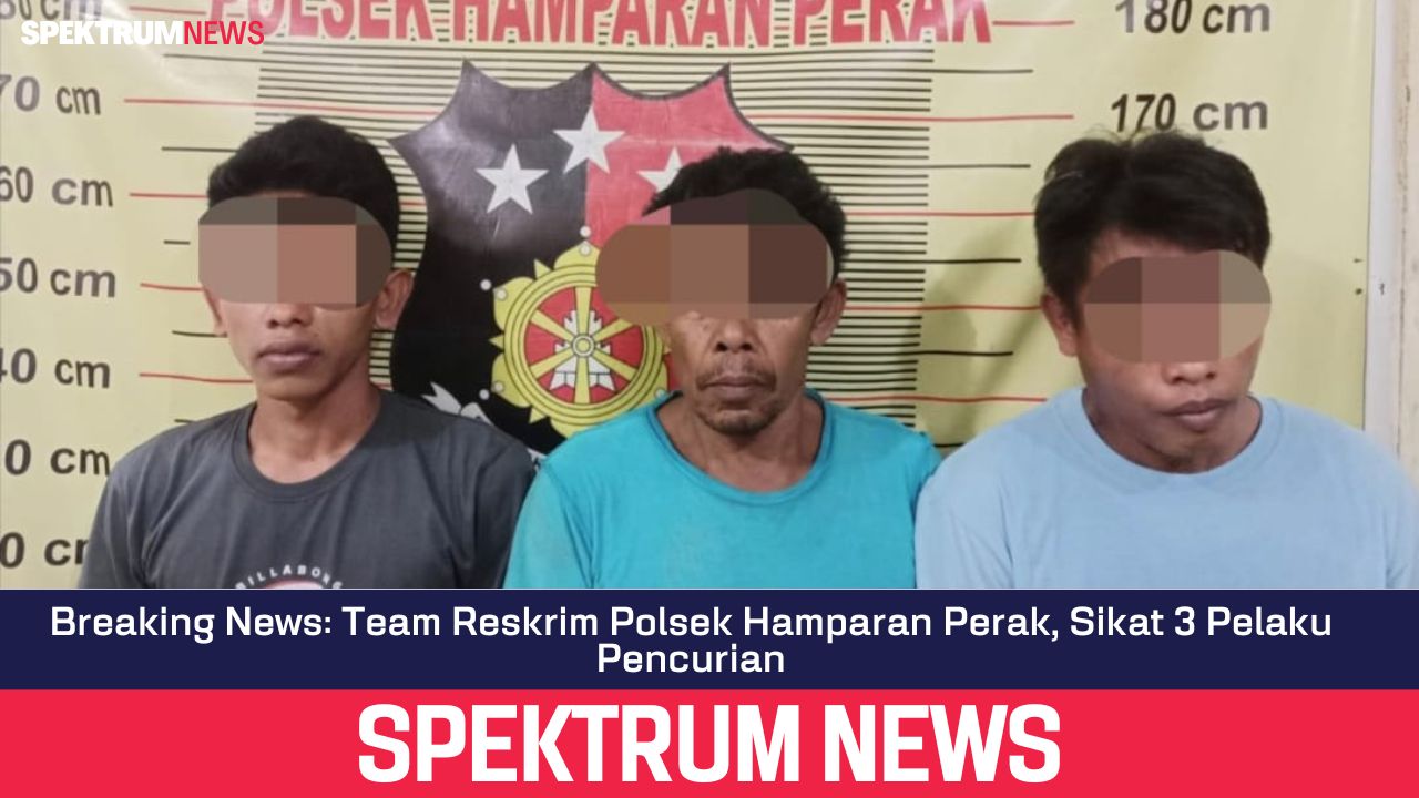 Breaking News: Team Reskrim Polsek Hamparan Perak, Sikat 3 Pelaku Pencurian