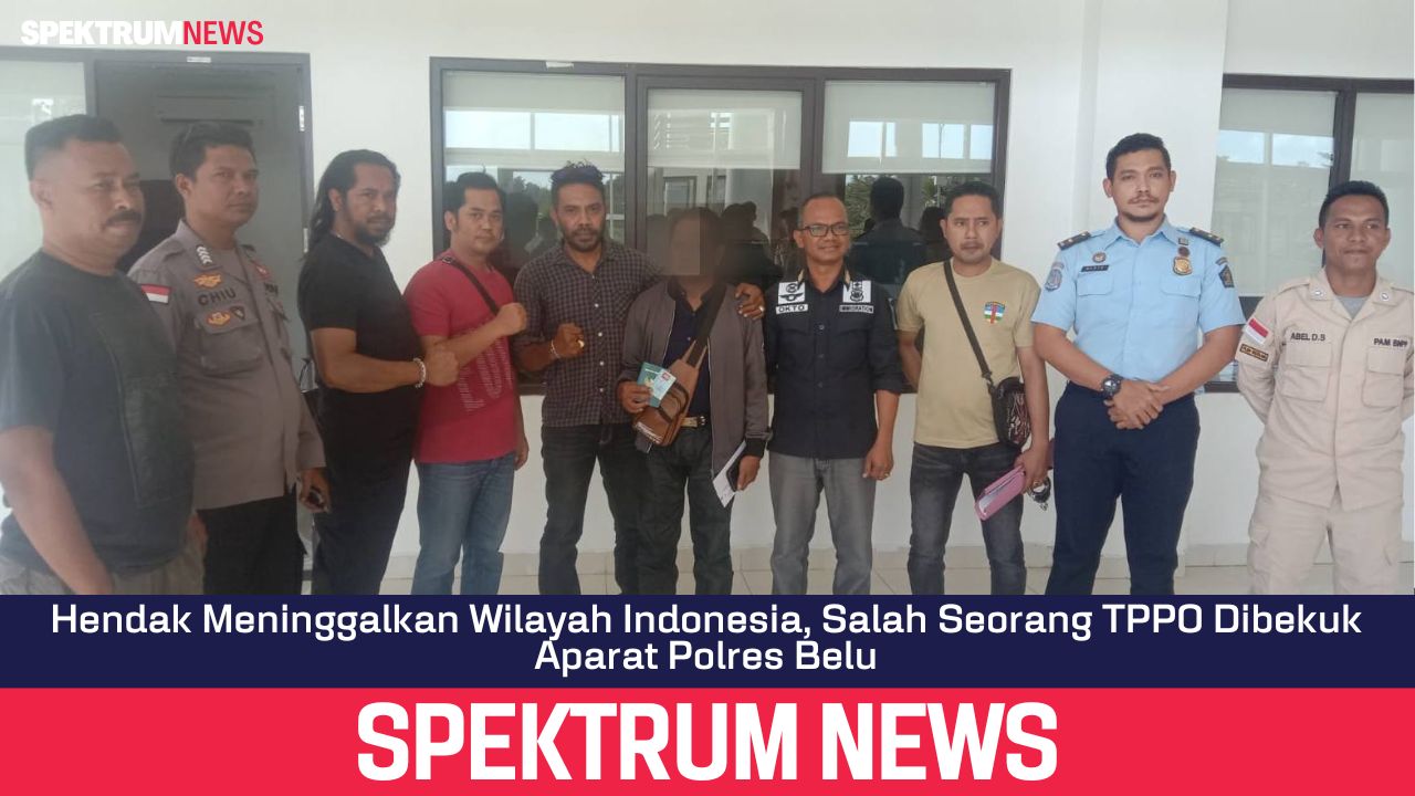 Hendak Meninggalkan Wilayah Indonesia, Salah Seorang TPPO Dibekuk Aparat Polres Belu