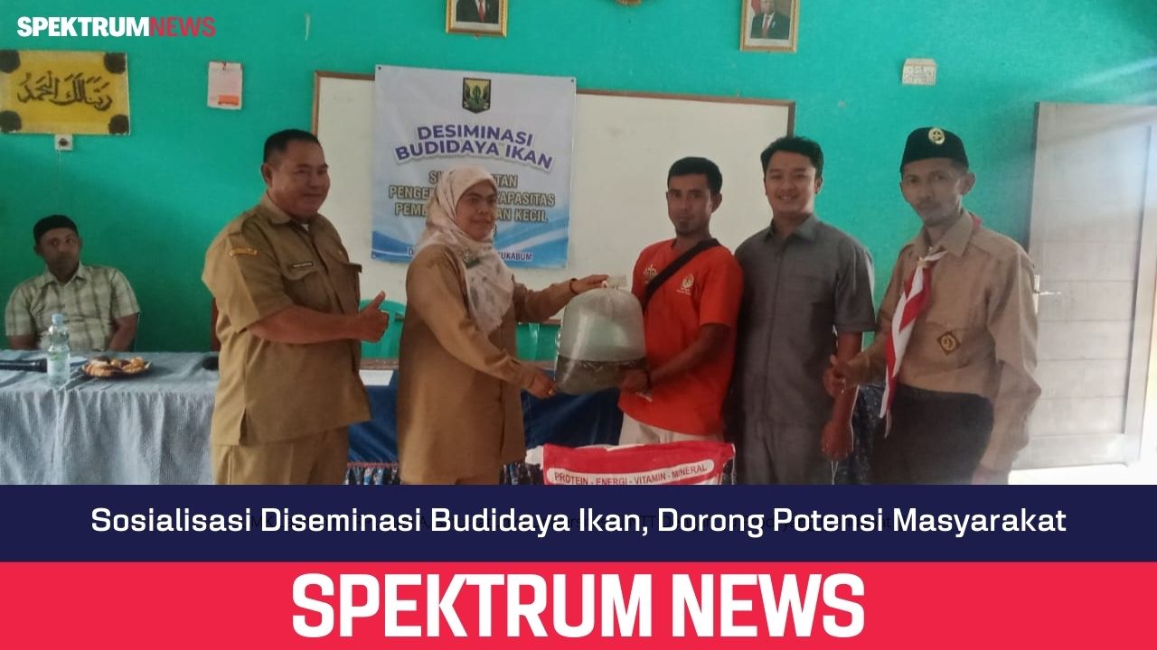 Sosialisasi Deseminasi Budidaya Ikan, Dorong Potensi Masyarakat