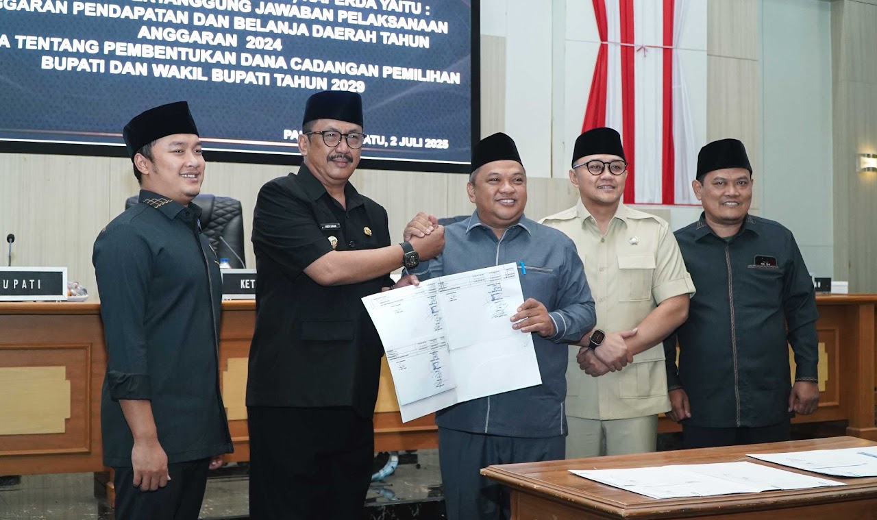 Paripurna DPRD Kabupaten Sukabumi Ke-24 Tahun Sidang 2025